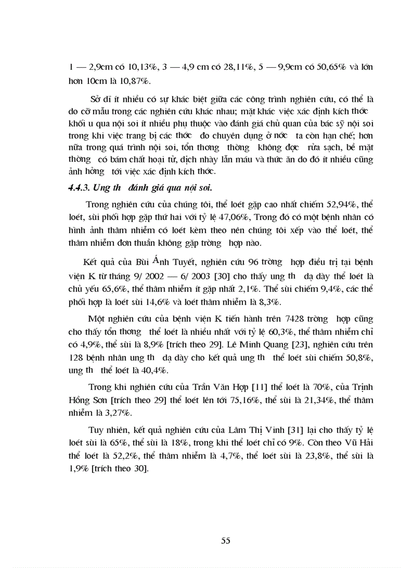 image for page Nghiên cứu đặc điểm lâm sàng hình ảnh nội soi mô bệnh học và pH dịch vị của bệnh nhân ung thư dạ dày tại Bệnh Viện Quân y 103