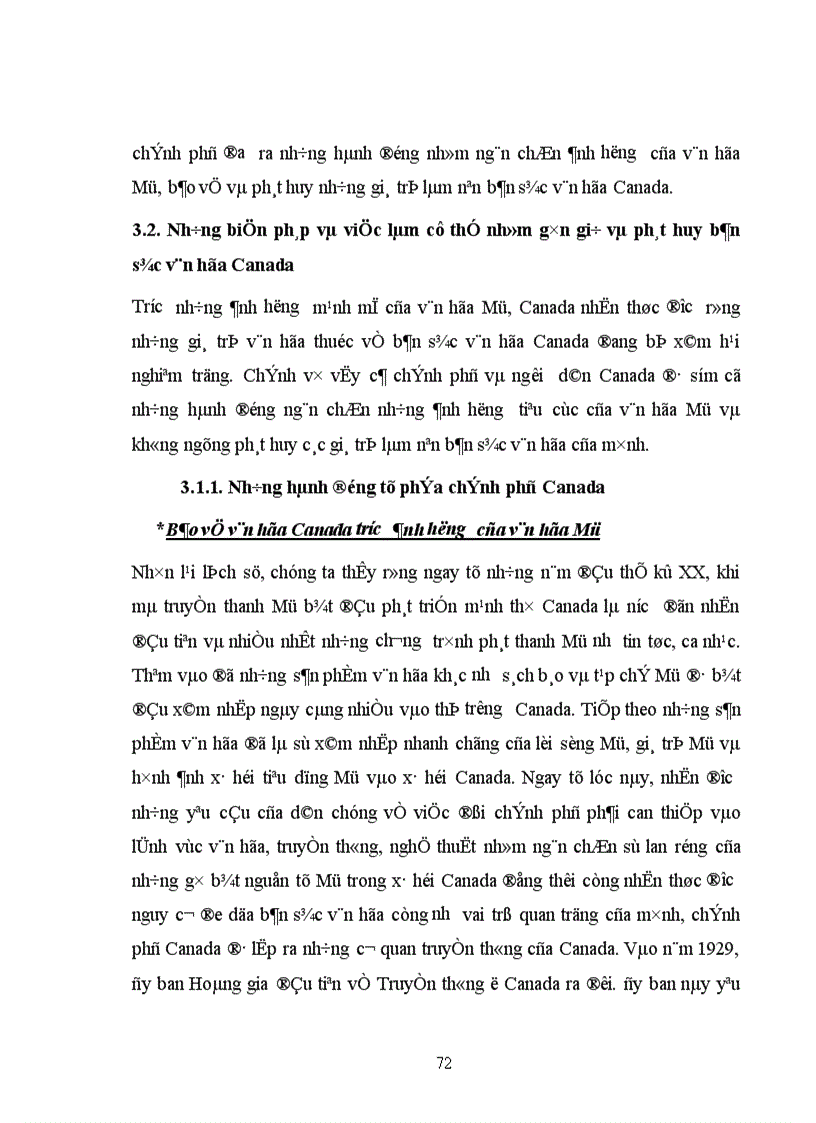 image for page ảnh hưởng của văn hóa Mỹ đối với Canada