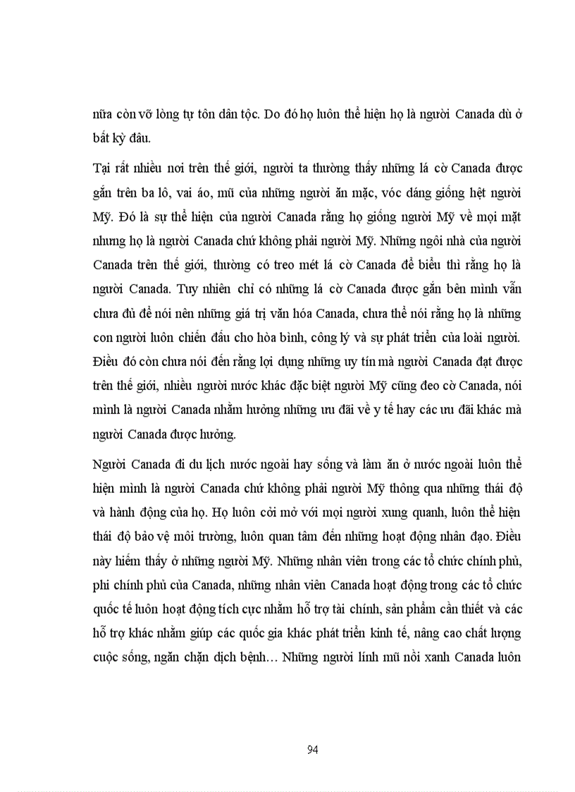 image for page ảnh hưởng của văn hóa Mỹ đối với Canada