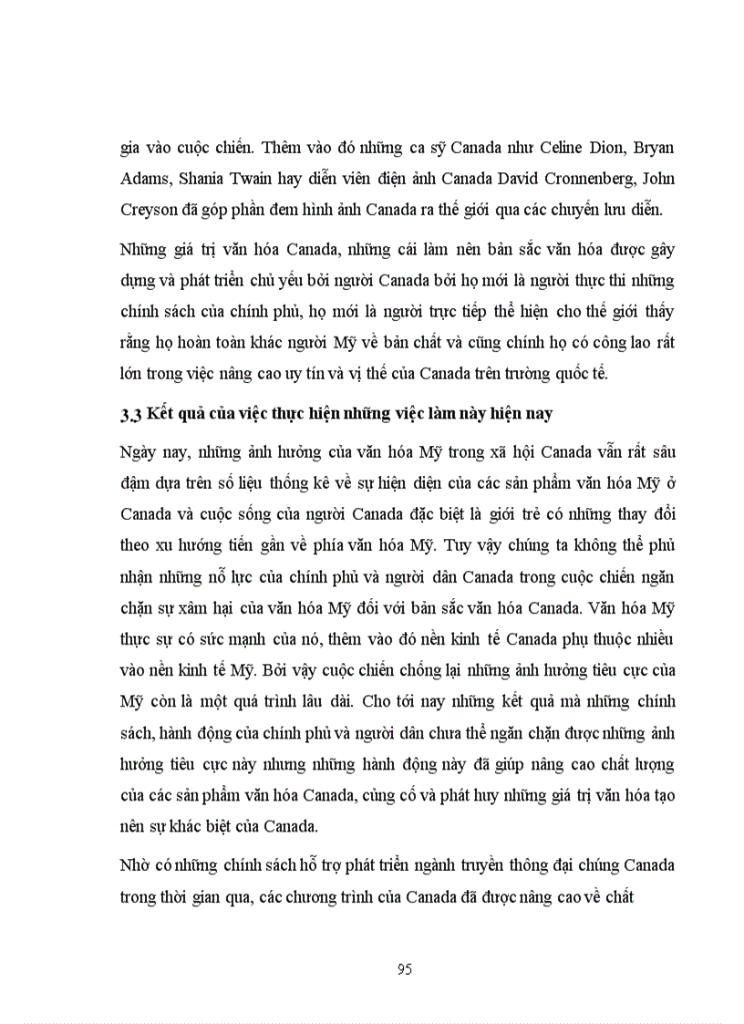 image for page ảnh hưởng của văn hóa Mỹ đối với Canada