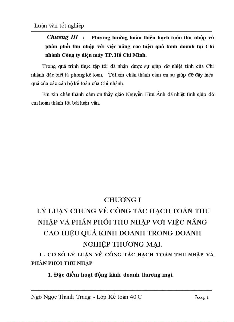 image for page Hạch toán thu nhập và phân phối thu nhập với việc nâng cao hiệu quả 1