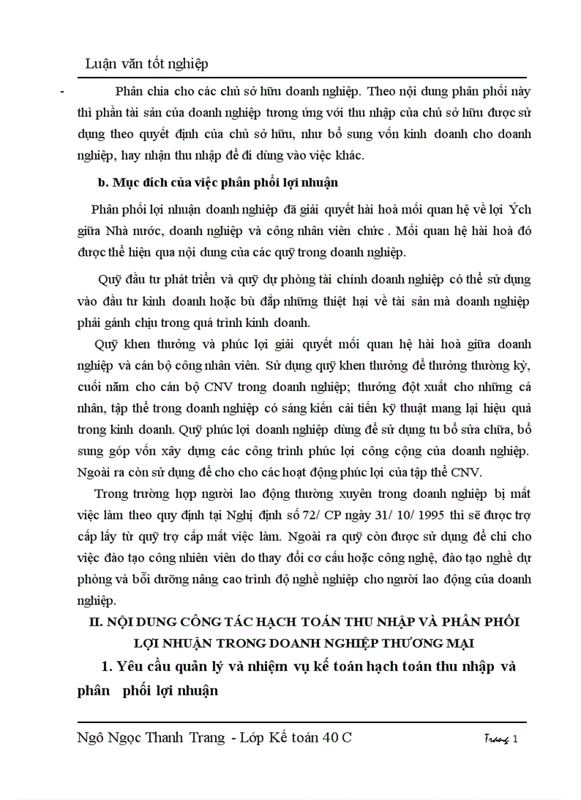 image for page Hạch toán thu nhập và phân phối thu nhập với việc nâng cao hiệu quả 1