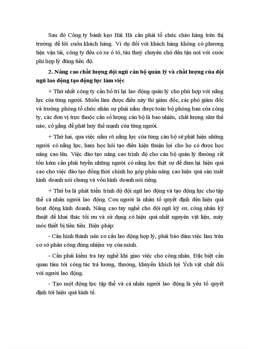 image for page Một số giải pháp để tạo vốn và nâng cao hiệu quả sử dụng vốn ở Công ty bánh kẹo Hải Hà 1