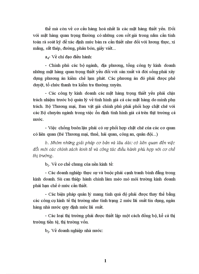 image for page Ảnh hưởng của lạm phát đối với tăng trưởng kinh tế trong công cuộc đổi mới kinh tế của Việt Nam Một số giải pháp kiểm soát lạm phát để đảm bảo tăng trưởng trong thời gian sắp tới