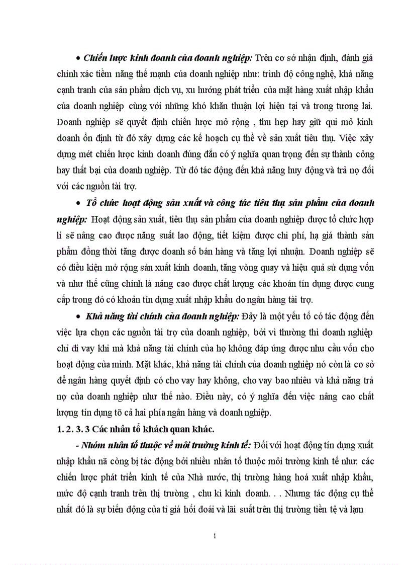 image for page Một số giải pháp nhằm nâng cao chất lượng tín dụng xuất nhập khẩu tại Chi nhánh Ngân hàng Công thương khu vực Đống Đa 1