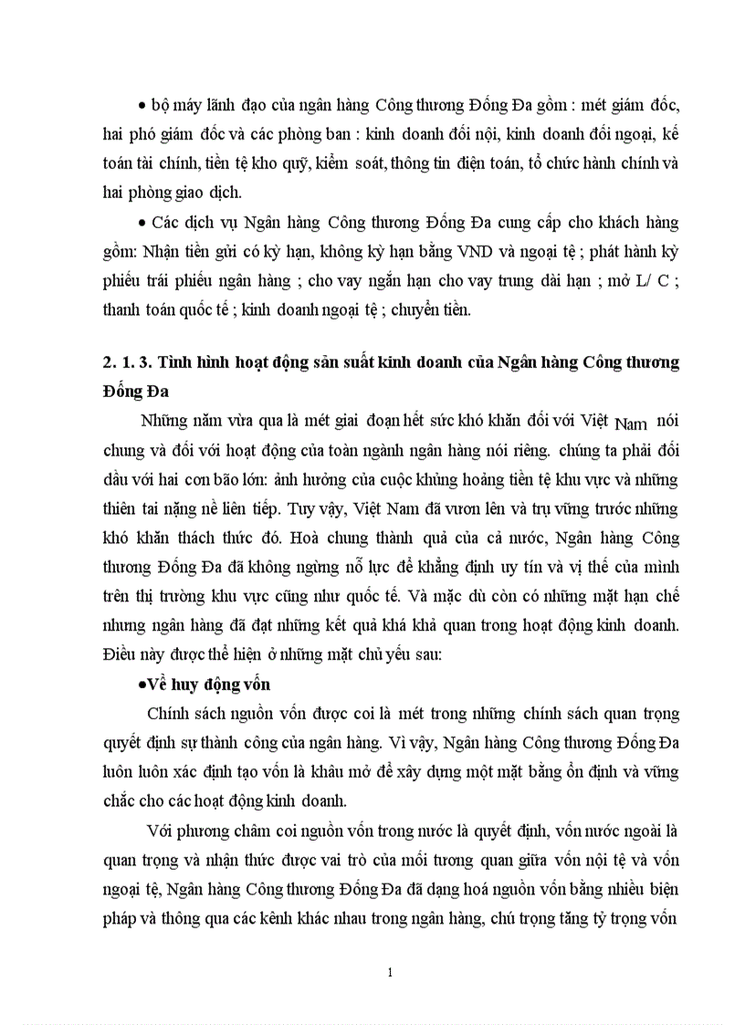 image for page Một số giải pháp nhằm nâng cao chất lượng tín dụng xuất nhập khẩu tại Chi nhánh Ngân hàng Công thương khu vực Đống Đa 1