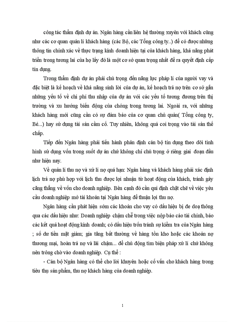 image for page Một số giải pháp nhằm nâng cao chất lượng tín dụng xuất nhập khẩu tại Chi nhánh Ngân hàng Công thương khu vực Đống Đa 1