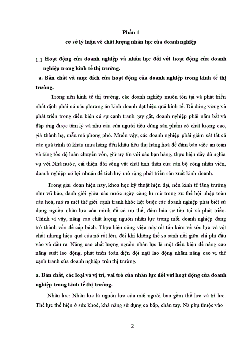 image for page Chất lượng nhân lực của Tổng công ty xay dựng công trình giao thông 8 Nguyên nhân và hướng biện pháp nâng cao 1