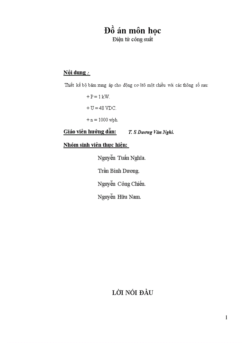 image for page Thiết kế bộ băm xung áp cho động cơ ôtô một chiều