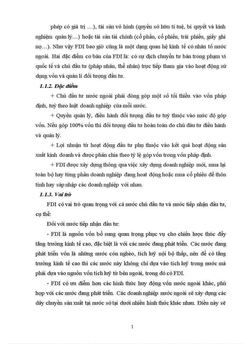 Thực trạng quản lý nhà nước đối với FDI tại Thanh Hóa 1