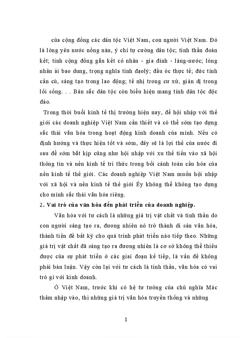 image for page Phân tích ảnh hưởng tích cực và hạn chế của nền văn hóa chung của một dân tộc đến quản lý các doanh nghiệp