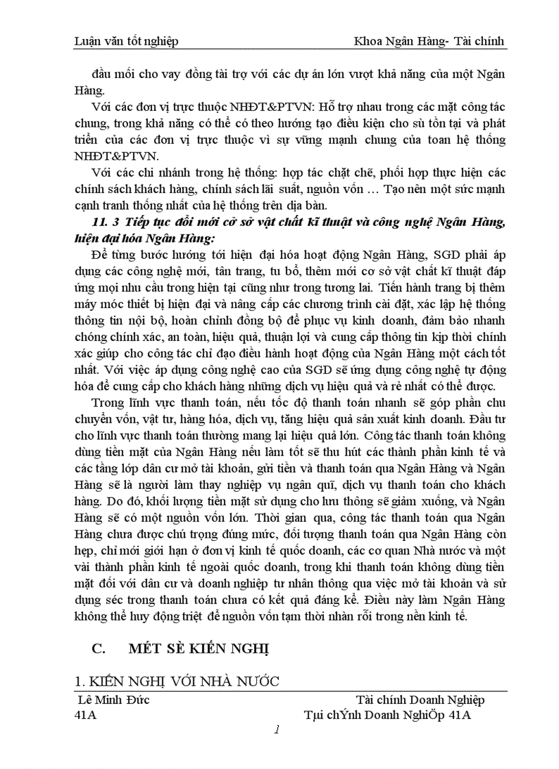 image for page Chiến lược huy động và phát triển nguồn vốn tại SGD I NHĐT PTVN 1