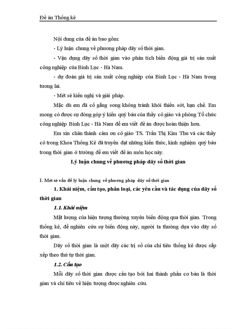 image for page Vận dụng phương pháp dãy số thời gian phân tích biến động giá trị sản xuất công nghiệp của Bình Lục Hà Nam thời kỳ 2000 2004 1