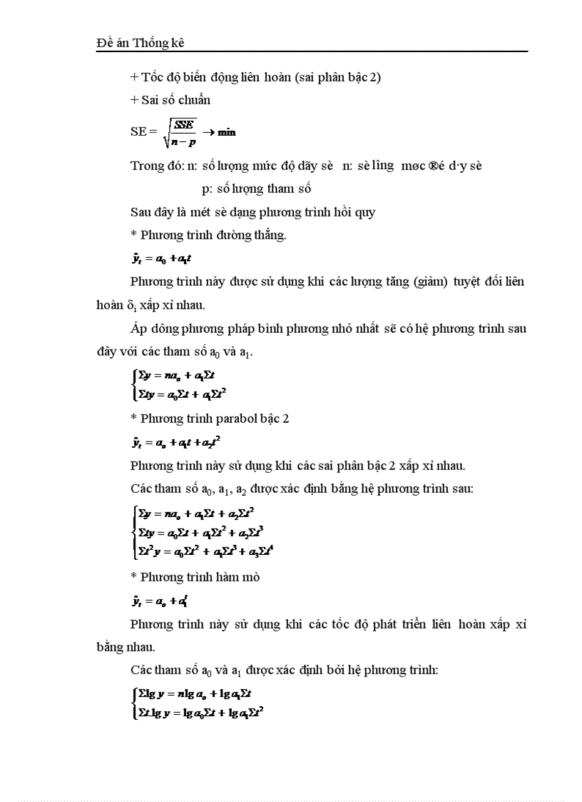 image for page Vận dụng phương pháp dãy số thời gian phân tích biến động giá trị sản xuất công nghiệp của Bình Lục Hà Nam thời kỳ 2000 2004 1