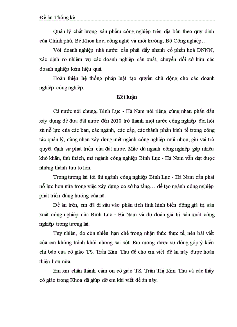 image for page Vận dụng phương pháp dãy số thời gian phân tích biến động giá trị sản xuất công nghiệp của Bình Lục Hà Nam thời kỳ 2000 2004 1