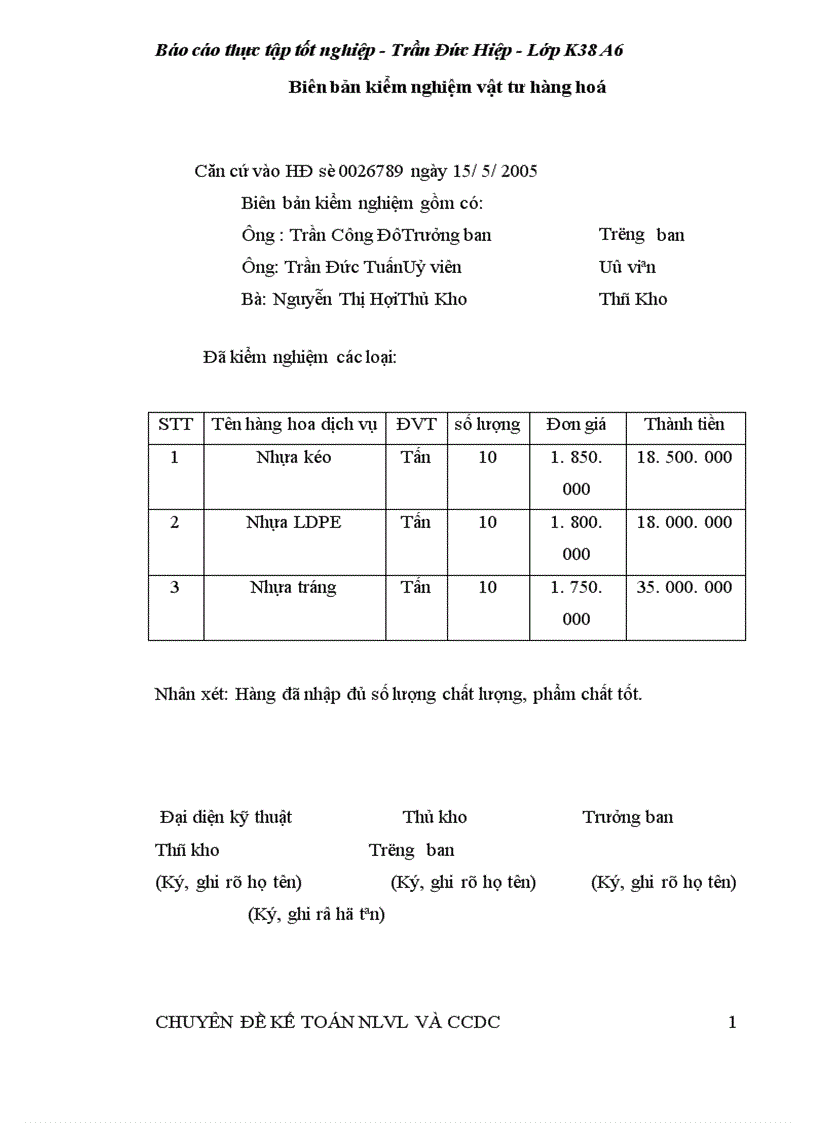 image for page Thực tế công tác kế toán nguyên liệu vật liệu tại công ty cổ phần VPP Cửu Long 1