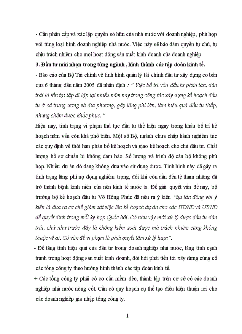 image for page Một số kiến nghị và giải pháp nhằm tăng tính hiệu quả của đầu tư phát triển trong DNNN
