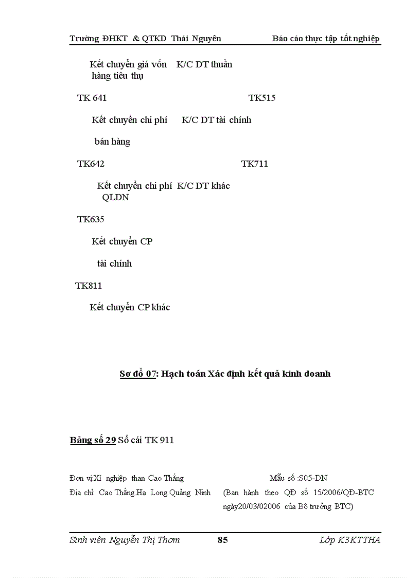 image for page Thực trạng công tác kế toán của Xí Nghiệp than Cao Thắng