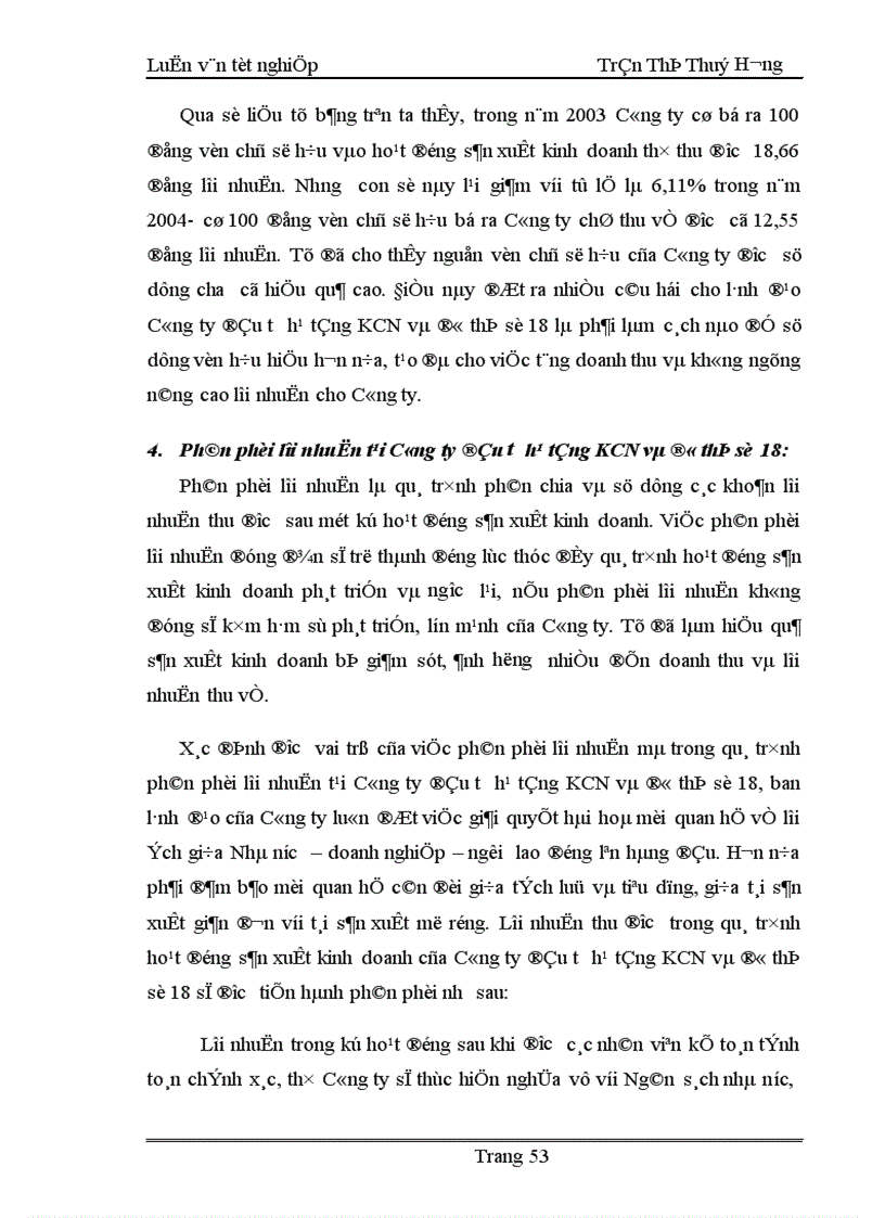image for page Một số giải pháp nâng cao lợi nhuận tại công ty đầu tư hạ tầng khu công nghiệp và đô thị số 18 1