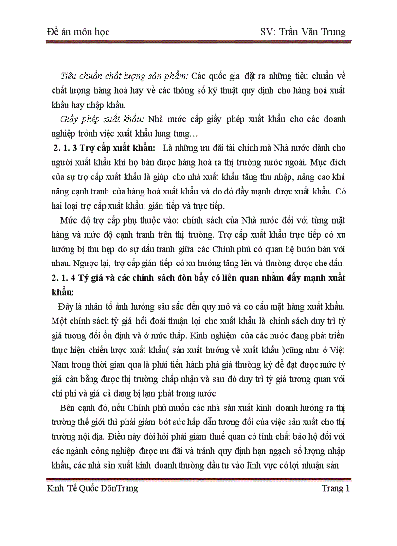 image for page Những nhân tố tác động tới xuất khẩu mây tre đan của công ty Unimex Hà Tây