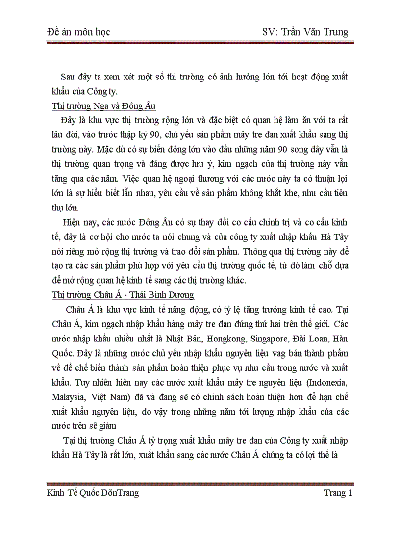 image for page Những nhân tố tác động tới xuất khẩu mây tre đan của công ty Unimex Hà Tây