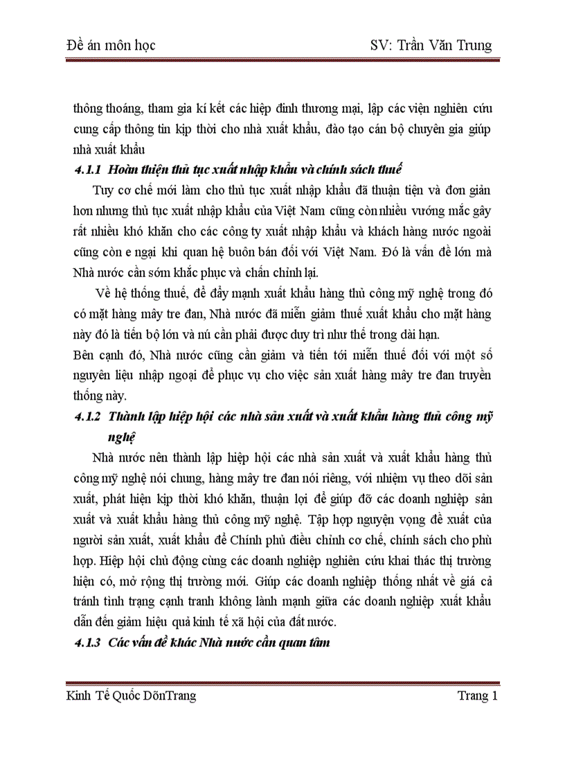 image for page Những nhân tố tác động tới xuất khẩu mây tre đan của công ty Unimex Hà Tây