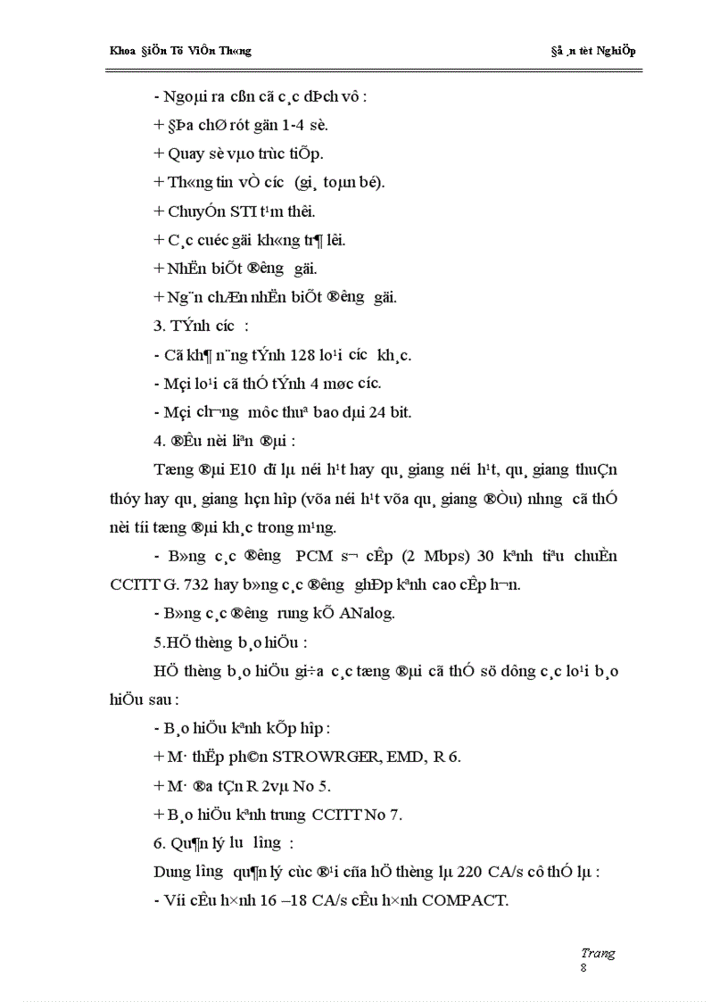 image for page Tổng quan về tổng đài alcatel E 10B cấu trúc chung của tổng đài alcatel E 10 B thiết kế trường chuyển mạch 128 số cho tổng đài nhỏ
