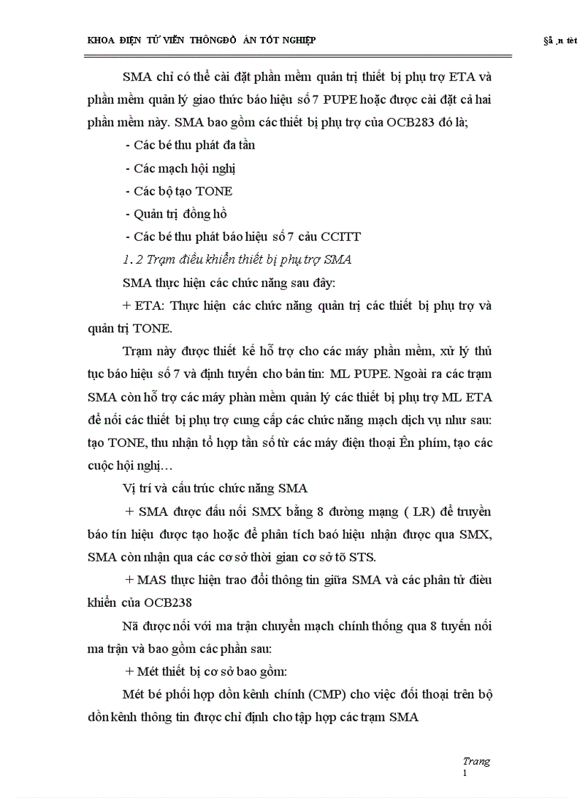 image for page Tổng quan về tổng đài alcatel E 10B cấu trúc chung của tổng đài alcatel E 10 B thiết kế trường chuyển mạch 128 số cho tổng đài nhỏ