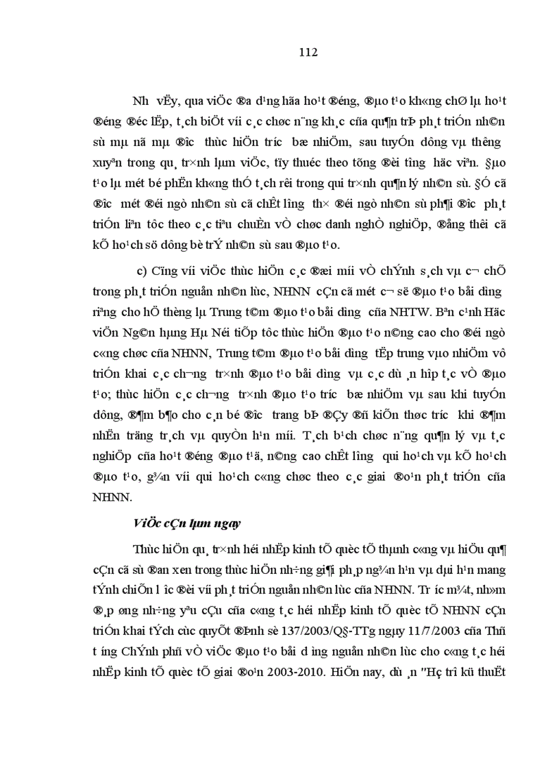 image for page Phát triển nguồn nhân lực của Ngân hàng Nhà nước Việt Nam trong điều kiện hội nhập kinh tế quốc tế 1