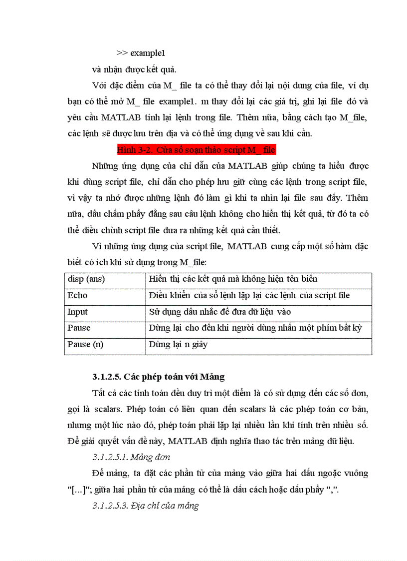 image for page Một số ứng dụng của MATLAB