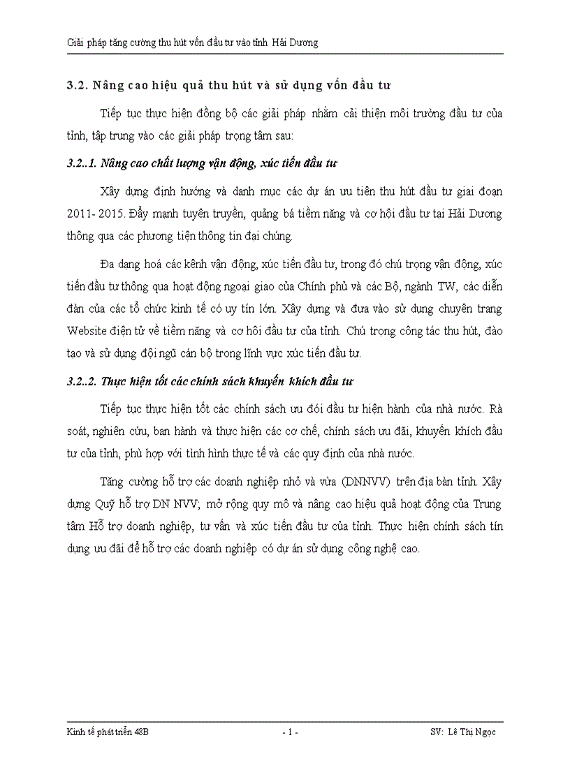 image for page Giải pháp tăng cường thu hút vốn đầu tư vào tỉnh Hải Dương