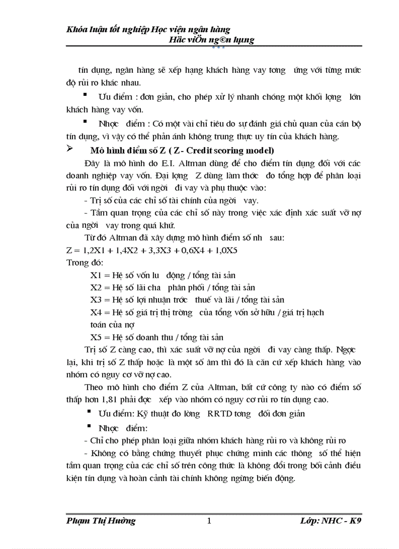 image for page GiảI pháp quản lý rủi ro tín dụng đối với doanh nghiệp vừa và nhỏ tại ngân hàng đầu tư và phát triển việt nam chi nhánh quang trung