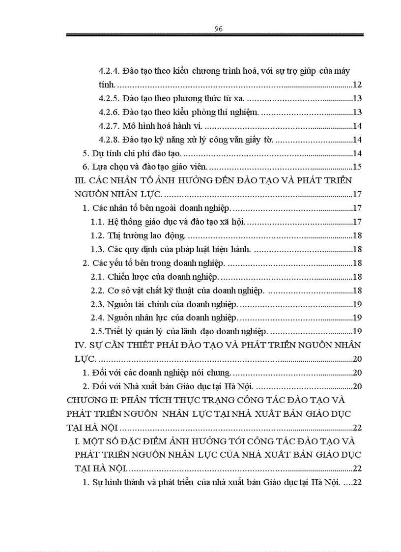 image for page Hoàn thiện công tác đào tạo và phát triển nguồn nhân lực tại Nhà xuất bản Giáo dục Hà Nội 1