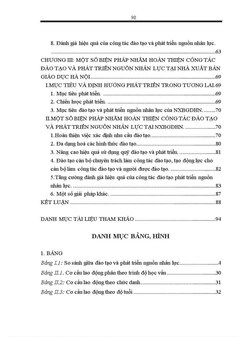 image for page Hoàn thiện công tác đào tạo và phát triển nguồn nhân lực tại Nhà xuất bản Giáo dục Hà Nội 1