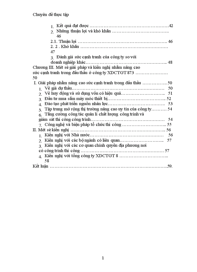 image for page Thực trạng và giải pháp nhằm nâng cao sức cạnh tranh trong đấu thầu ở công ty xây dựng công trình giao thông 873 1