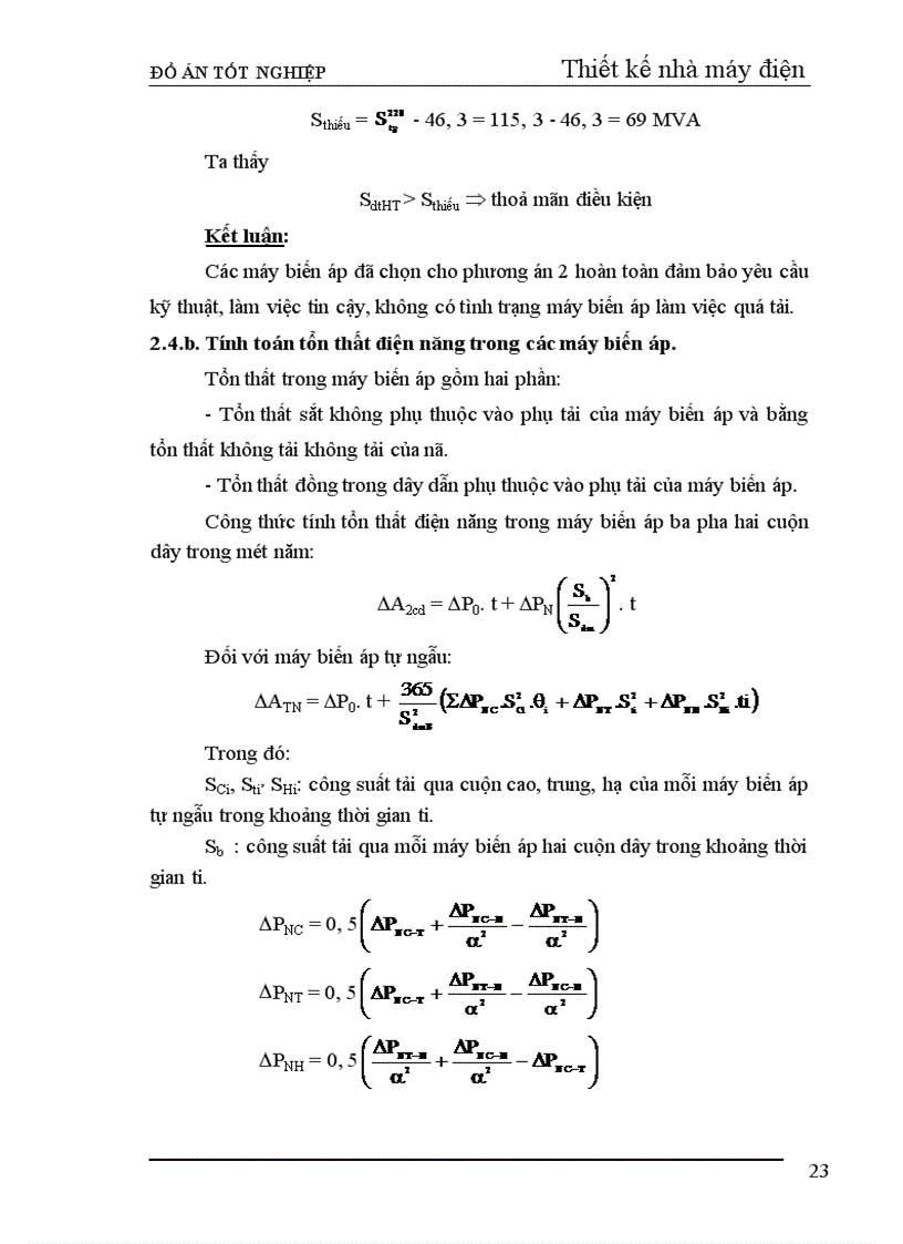 image for page Thiết kế phần điện nhà máy nhiệt điện ngưng hơi công suất 240 MW