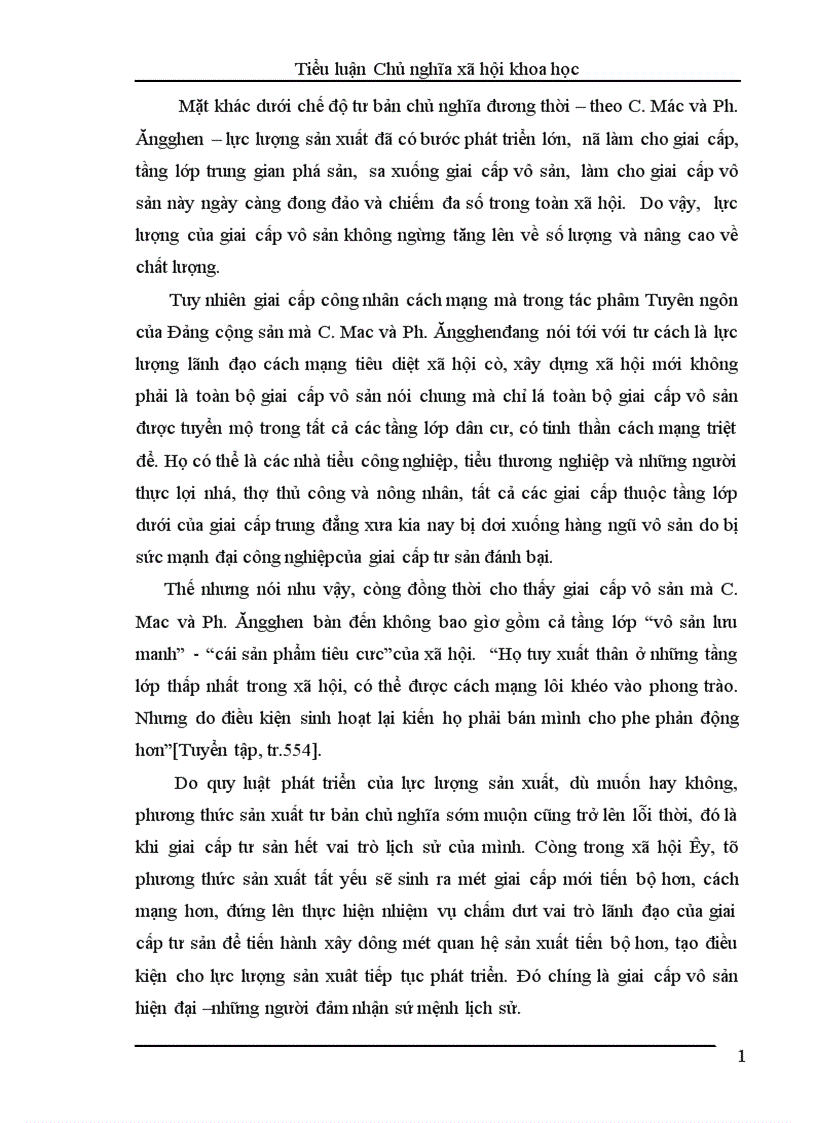 image for page Tư tưởng về giai cấp công nhân và sứ mệnh của giai cấp công nhân và vị trí của nội dung trên trong tác phẩm Tuyên ngôn của Đảng cộng sản