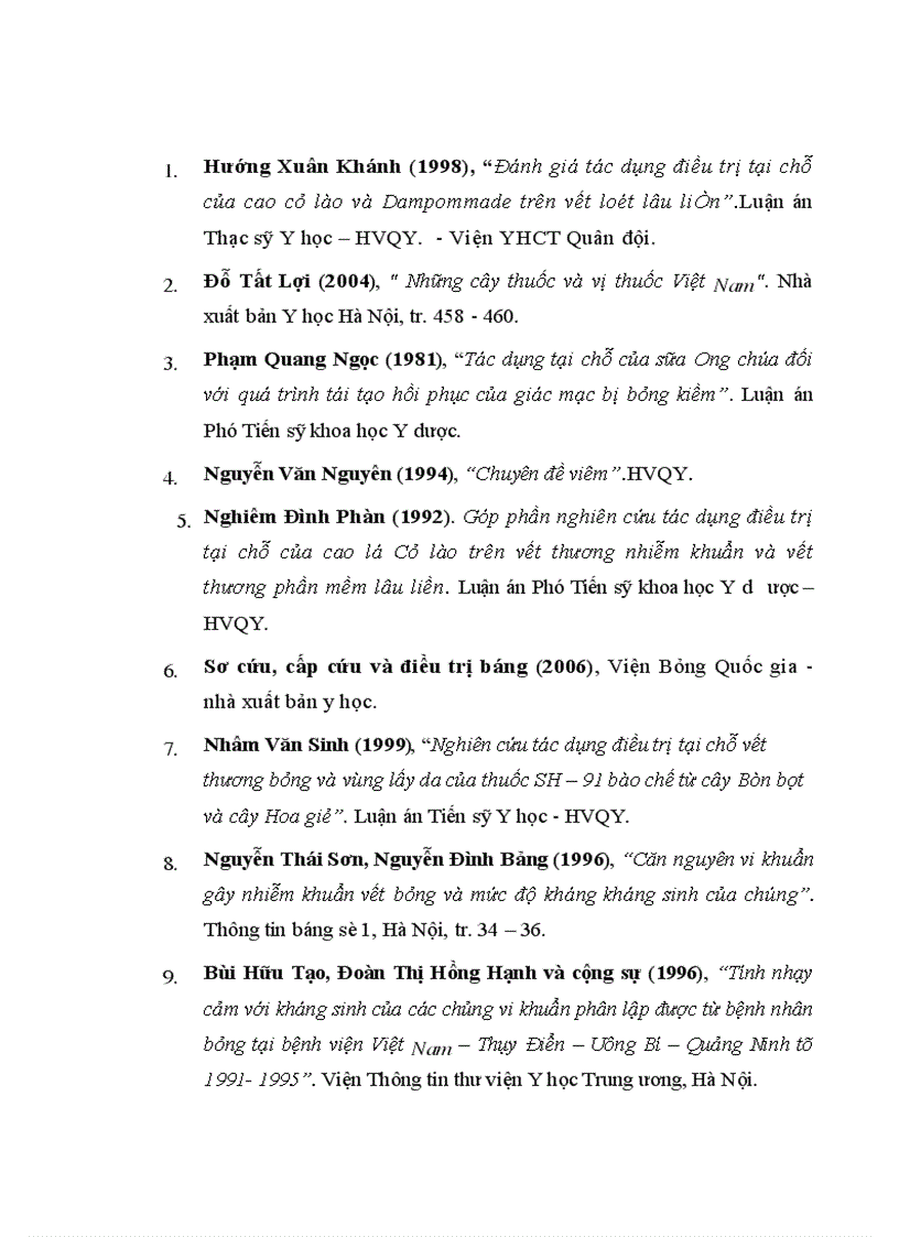 image for page Nghiên cứu hiệu quả kháng Pseudomonas aeruginosa và Staphylocous aureus của cao Lô hội trên thực nghiệm