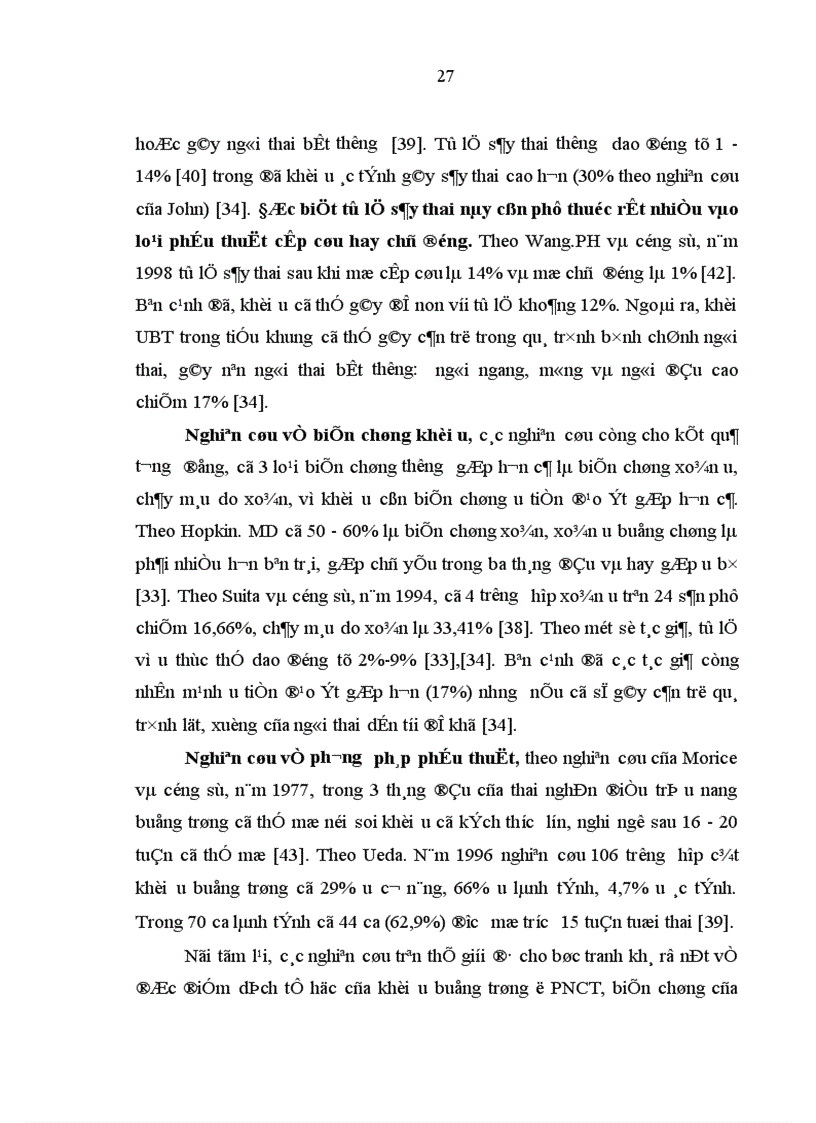 image for page So sánh một số đặc điểm biến chứng của phẫu thuật chủ động và cấp cứu khối u buồng trứng trong thai kỳ tại Bệnh viện Phụ sản Trung ương từ năm 2003 đến 2007