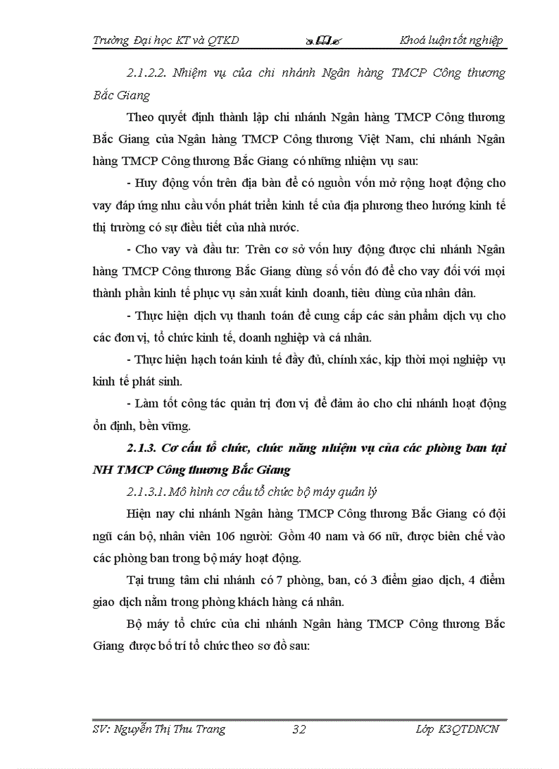 image for page Giải pháp nâng cao chất lượng tín dụng ngắn hạn tại Ngân hàng TMCP Công Thương Bắc Giang