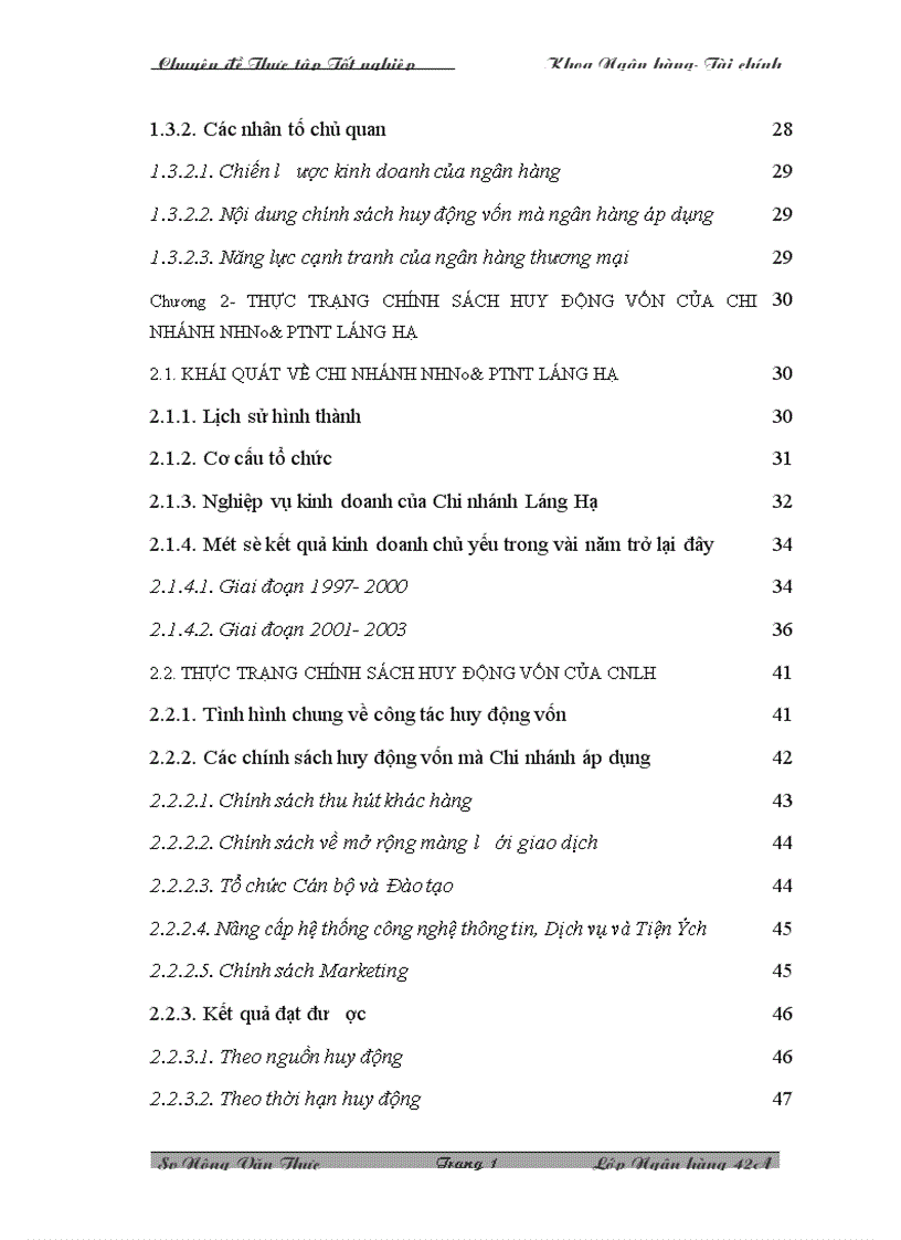 image for page Hoàn thiện chính sách huy động vốn tại Chi nhánh Ngân hàng Nông nghiệp và Phát triển Nông thôn Láng Hạ 1