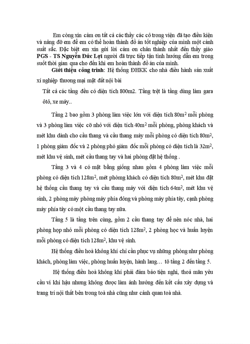 image for page Thiết kế hệ thống điều hoà cho nhà điều hành sản xuất xí nghiệp thương mại mặt đất Nội Bài Hà Nội 1