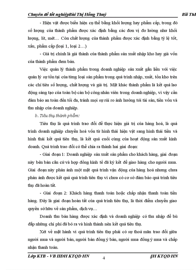 image for page Hoàn thiện hạch toán tiêu thụ thành phẩm và xác định kết quả kinh doanh 1