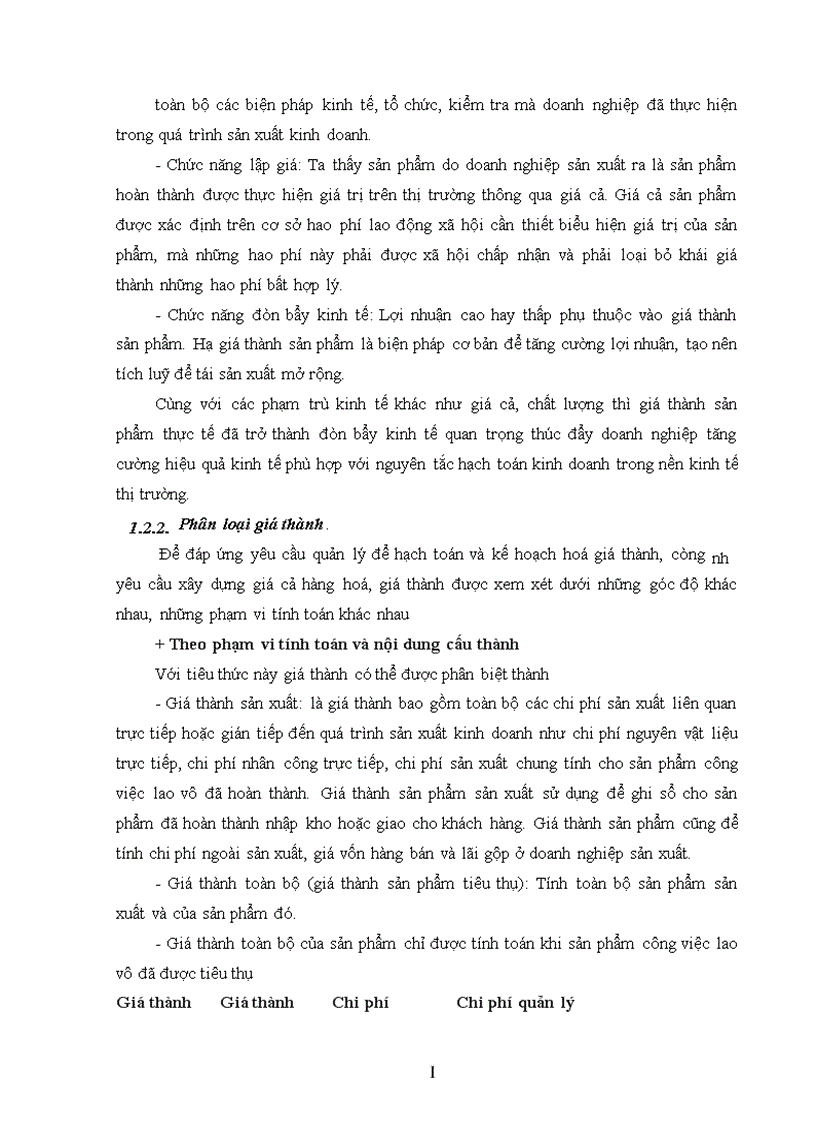 image for page Thực trạng tổ chức công tác kế toán tập hợp chi phí sản xuất và tính giá thành sản phẩm tại công ty Giầy Thượng Đình