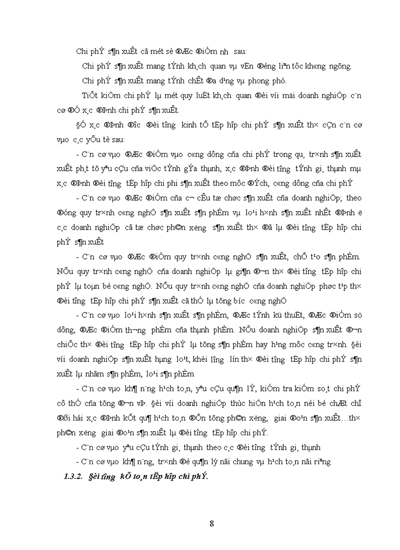 image for page Thực trạng tổ chức công tác kế toán tập hợp chi phí sản xuất và tính giá thành sản phẩm tại công ty Giầy Thượng Đình