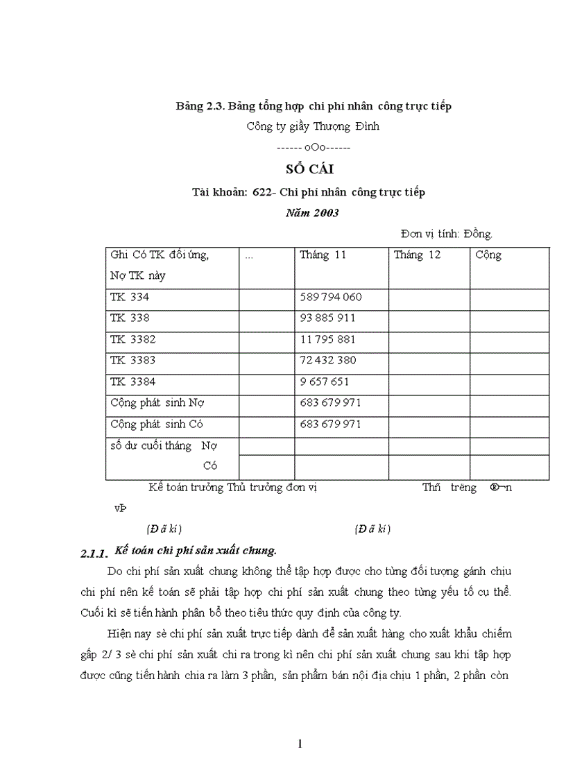 image for page Thực trạng tổ chức công tác kế toán tập hợp chi phí sản xuất và tính giá thành sản phẩm tại công ty Giầy Thượng Đình