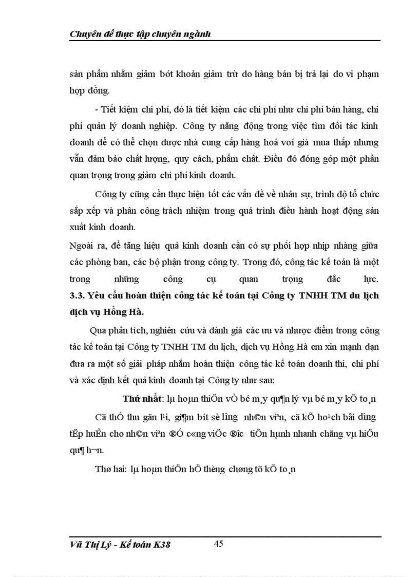image for page Tìm hiểu kế toán doanh thu chi phí và xác định kết quả hoạt động kinh doanh tại Công ty TNHH TM du lịch dịch vụ Hồng Hà 1