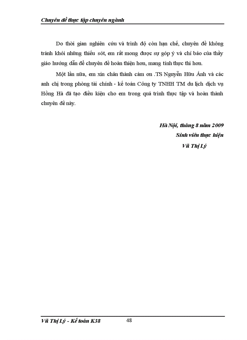 image for page Tìm hiểu kế toán doanh thu chi phí và xác định kết quả hoạt động kinh doanh tại Công ty TNHH TM du lịch dịch vụ Hồng Hà 1