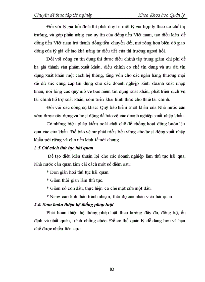 image for page Một số giải pháp nhằm hoàn thiện công tác quản lý hoạt động xuất nhập khẩu tại Chi nhánh Công ty Kinh doanh Chế biến hàng xuất nhập khẩu tại Thành phố Hải Phòng