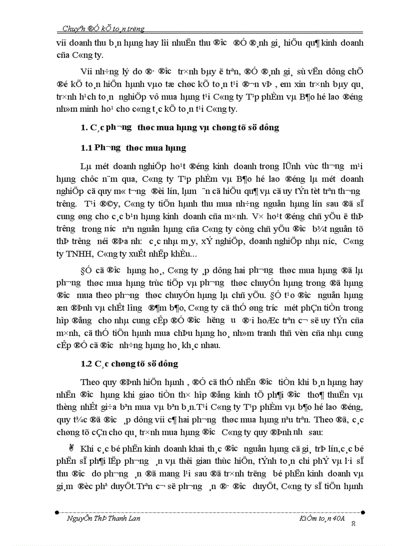 image for page Một số đánh giá và kiến nghị về công tác kế toán tại Công ty Tạp phẩm và Bảo hộ lao động